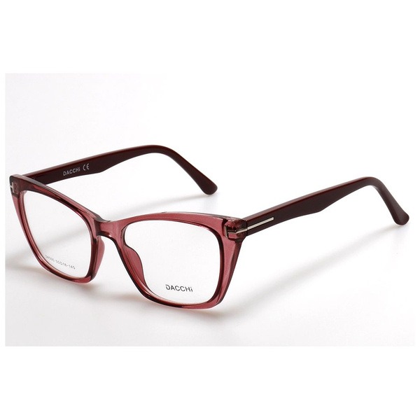 Women's Burgundy Butterfly/Dragonfly Plastic Rimmed Eyeglass Frames - Jlur Optic 02024519