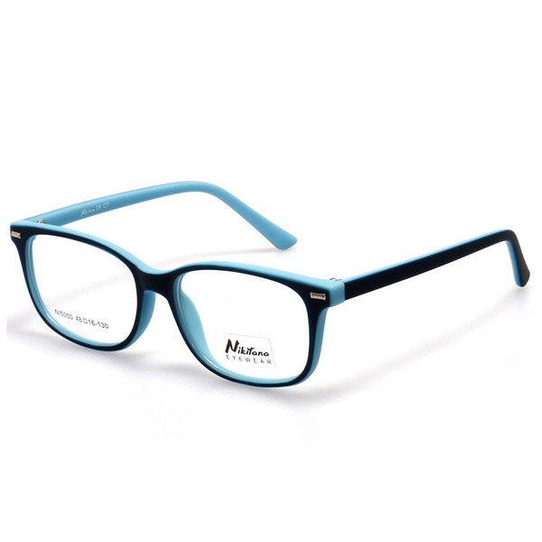 Kids' Blue Oval Plastic Eyeglass Frames - Jlur Optic 02022582