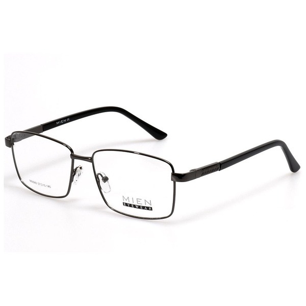 Men's Gray Metal Rectangle Eyeglass Frames - Jlur Optic 02024716