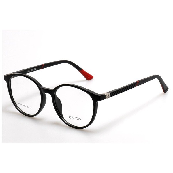 Unisex Round & Panto Black Plastic Eyeglass Frames - Jlur Optic 02024546