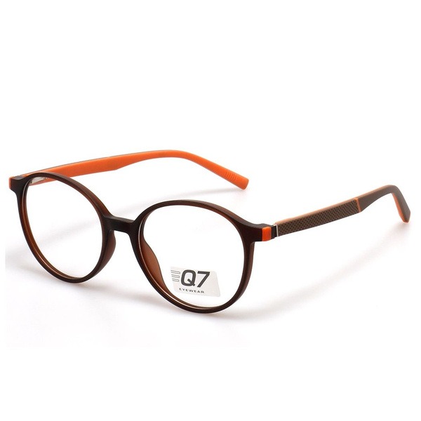 Men's Brown Plastic Round/Panto Jlur Optic Eyeglass Frames (Art. 02023949)