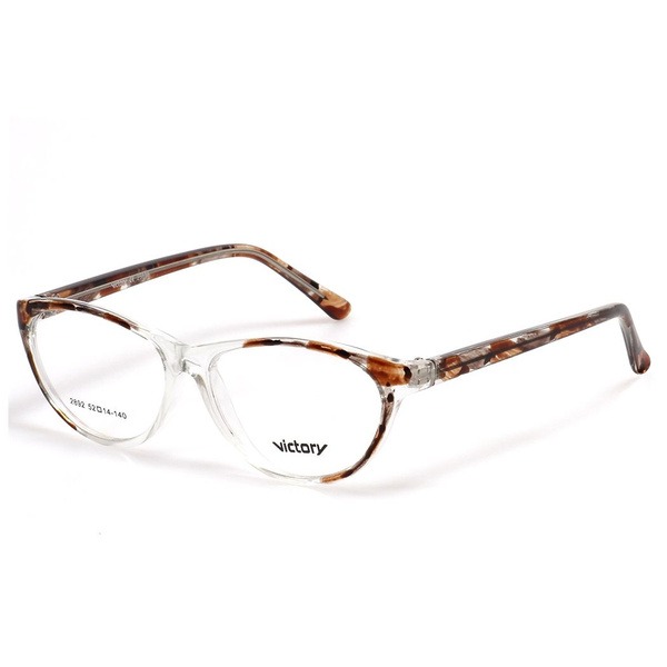 Women's Butterfly/Dragonfly Brown Plastic Rimmed Eyeglasses - Jlur Optic 02019281