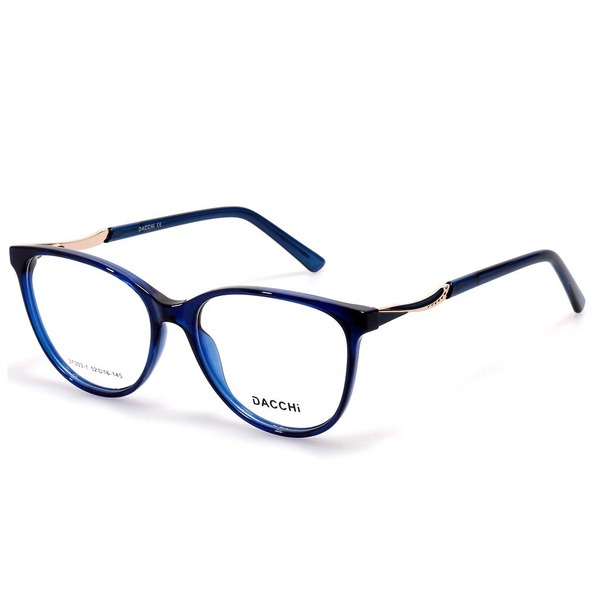 Blue Butterfly/Dragonfly Rimmed Women's Glasses - Jlur Optic 02019989
