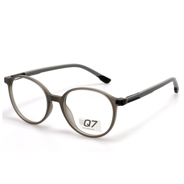Men's Round & Panto Gray Plastic Eyeglass Frames - Jlur Optic 02023938
