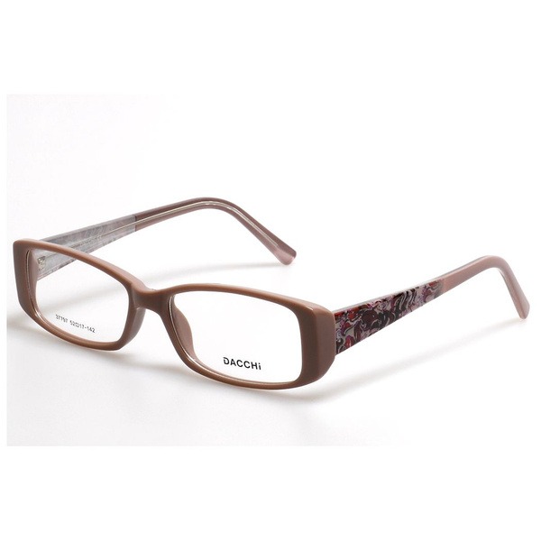 Women's Beige Butterfly/Dragonfly Rimmed Plastic Eyeglass Frames - Jlur Optic 02024542