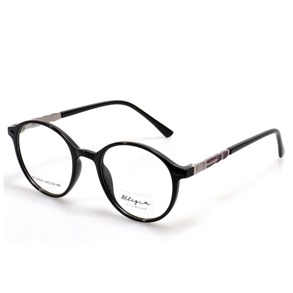 Women's Black Rimmed Round/Panto Jlur Optic Glasses (Art. 02023330)