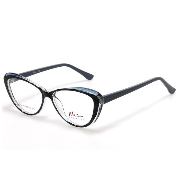 Women's Blue Butterfly/Dragonfly Plastic Rimmed Eyeglass Frames - Jlur Optic 02024424