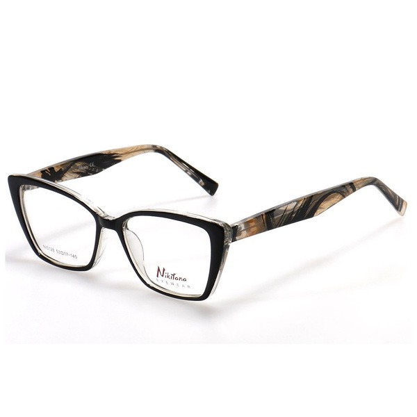 Women's Black Butterfly/Dragonfly Rimmed Eyeglass Frames - Jlur Optic 02024422