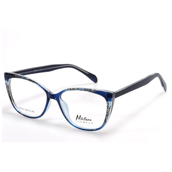 Blue Butterfly/Dragonfly Plastic Rimmed Women's Glasses - Jlur Optic 02023214