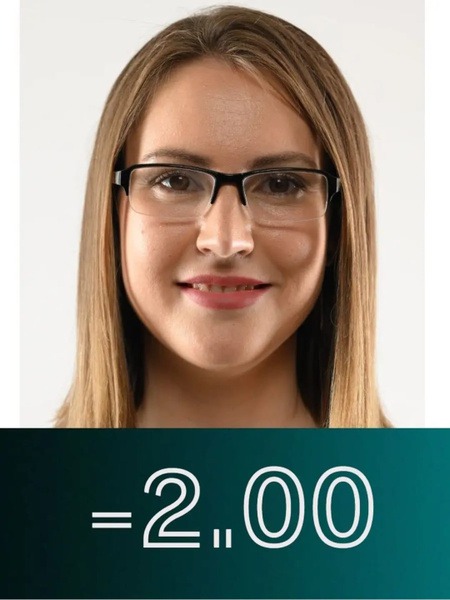 Ready-Made Prescription Glasses (-2.0 Diopters)