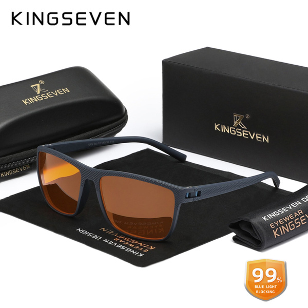 Kingseven Computer Glasses: Blue Light Blocking Glasses