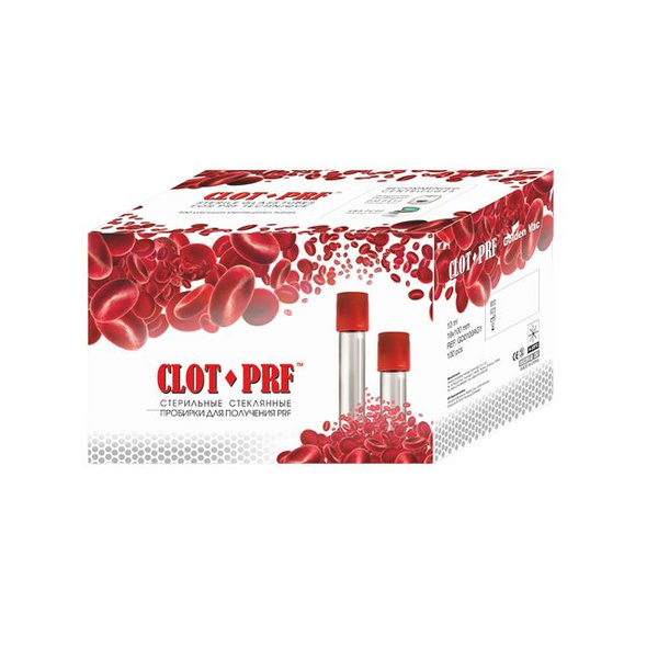 CLOT-PRF (A-PRF) Glass Tubes - 10/Pack