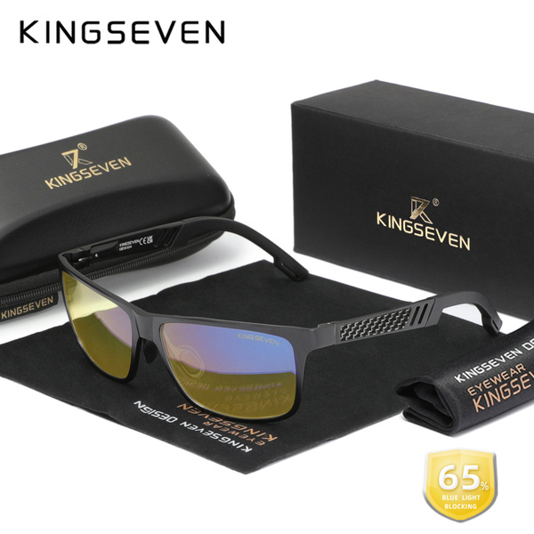 Kingseven Computer Glasses: Blue Light Blocking Glasses