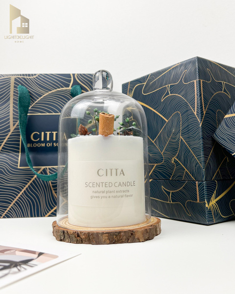 Premium Verbena, Bergamot &amp; Orange Scented Candle