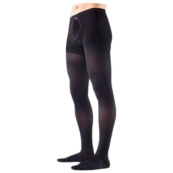 Black Compression Stockings, 15-20 mmHg Compression