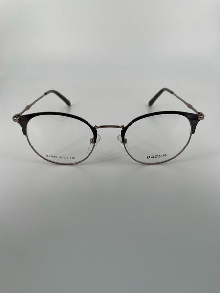 Dacchi D33850 Round Metal Eyeglass Frames (Men's & Women's)
