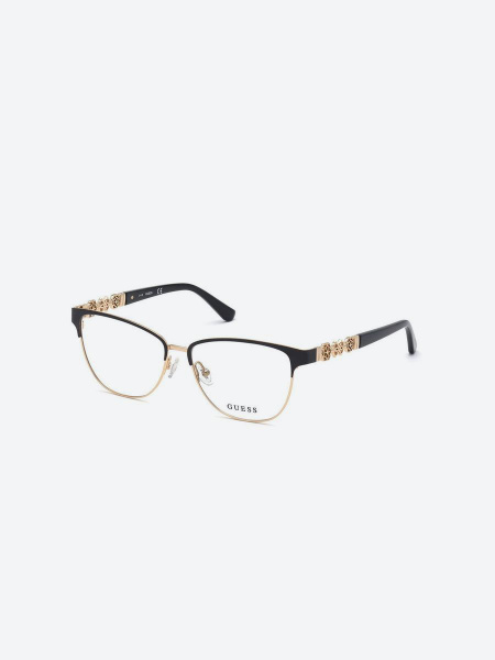 Guess Women's Black & Gold Eyeglass Frames GU283300253