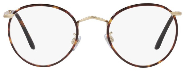 Giorgio Armani AR112MJ 3002 Gold Round Metal Men's Eyeglasses