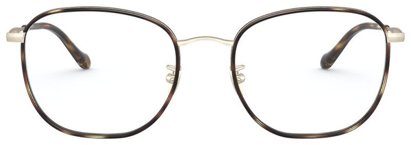 Giorgio Armani AR5105J 3002 Gold Square Metal Men's Eyeglass Frames
