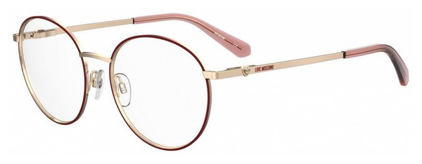 Moschino Love MOL633 Gold Panto Metal Women's Eyeglass Frames