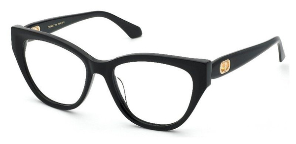 Twinset VTW076 700 Black Butterfly Acetate Women's Eyeglass Frames