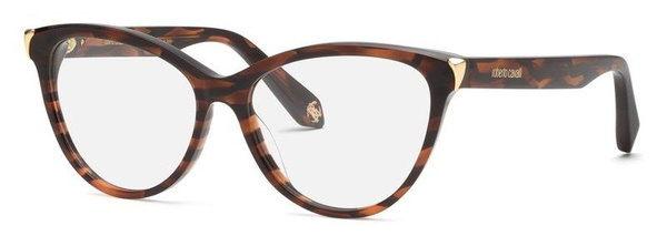 Roberto Cavalli VRC102M XAL Brown Butterfly Acetate Women's Eyeglasses