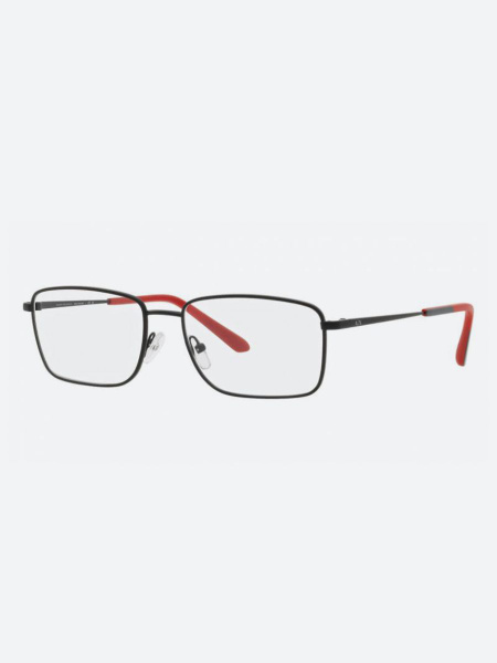 Armani Exchange Men's Black &amp; Red Eyeglass Frames ARM-7895653257696