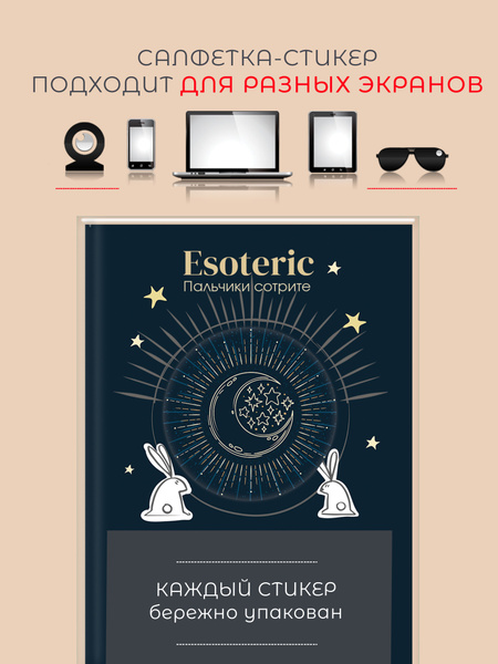 Eyeglass Cleaning Stickers (2-Pack)