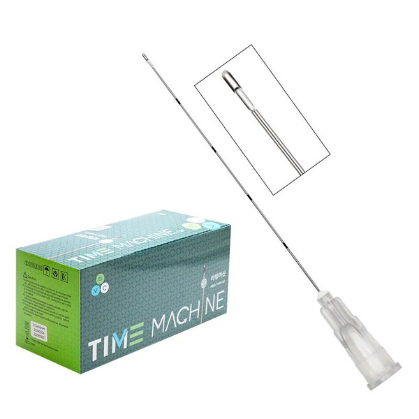 22G x 70mm Cosmetic Cannulas (50 Pack) - Time Machine Brand