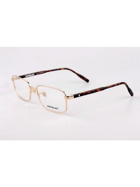 Montblanc MB0087O Titanium Eyeglasses for Myopia