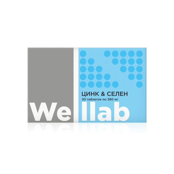 Welllab Zinc &amp; Selenium Supplement: 30 Tablets