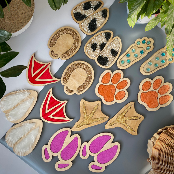 Pet Paw Print Sensory Path