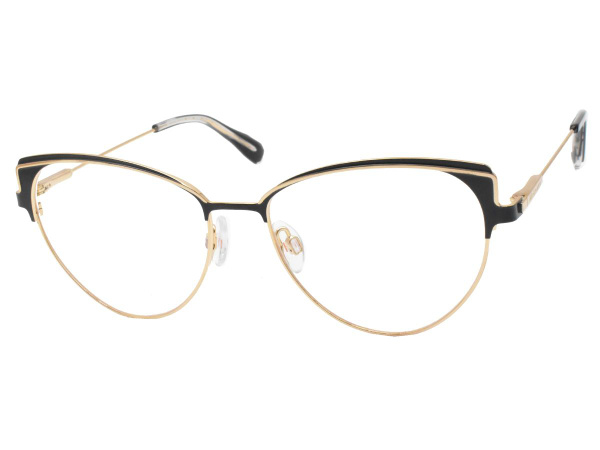 Hickmann HI1230 09A Women's Metal Eyeglass Frames