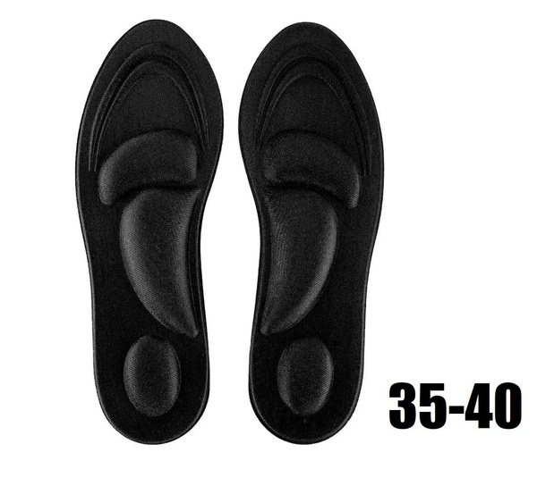 Memory Foam Orthotic Insoles for Flat Feet: Arch Support & Cushioning (Sizes 35-40)
