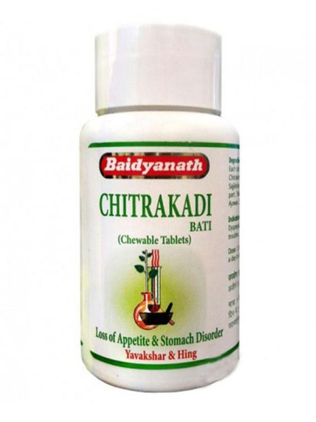 Chitrakadi Bati 80 Tablets (Baidyanath)