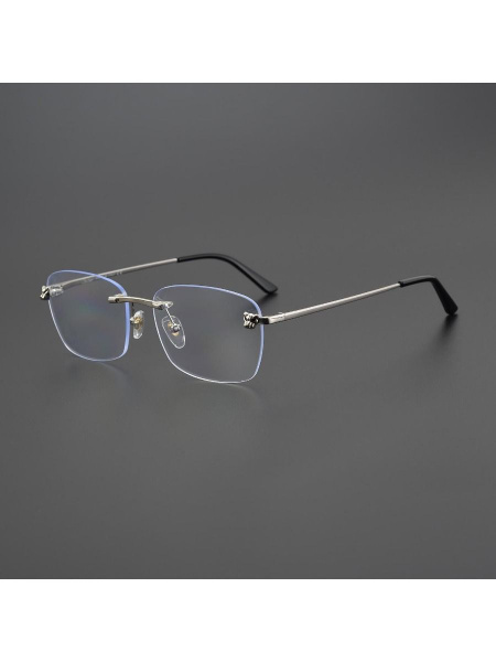 Cartier CT0148O Rimless Square Sunglasses &amp; Eyeglasses