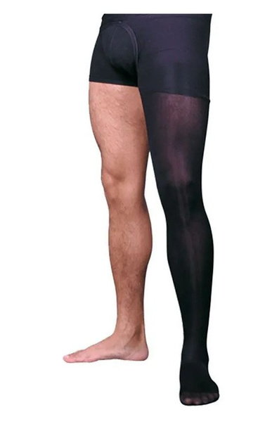 Black Compression Stockings, 20-30 mmHg: Ortho