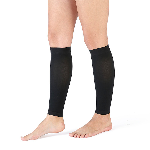 Black Matte Compression Stockings - 30-40 mmHg, 1 Pair