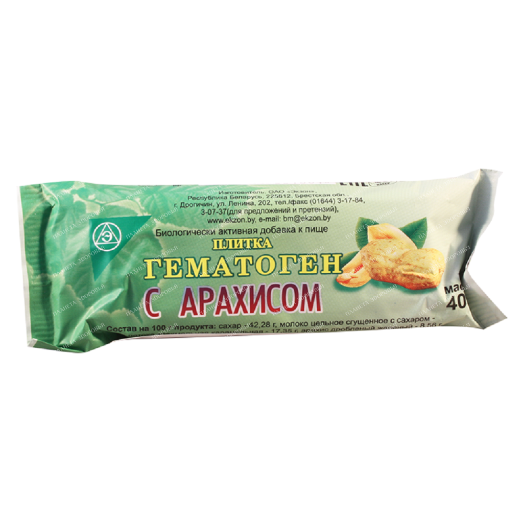 Hematogen with peanuts 40g