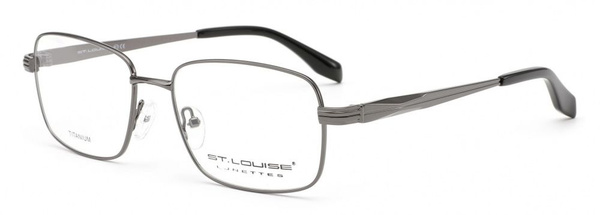 Men's Titanium Gray St. Louise ST2727C01 Eyeglass Frames