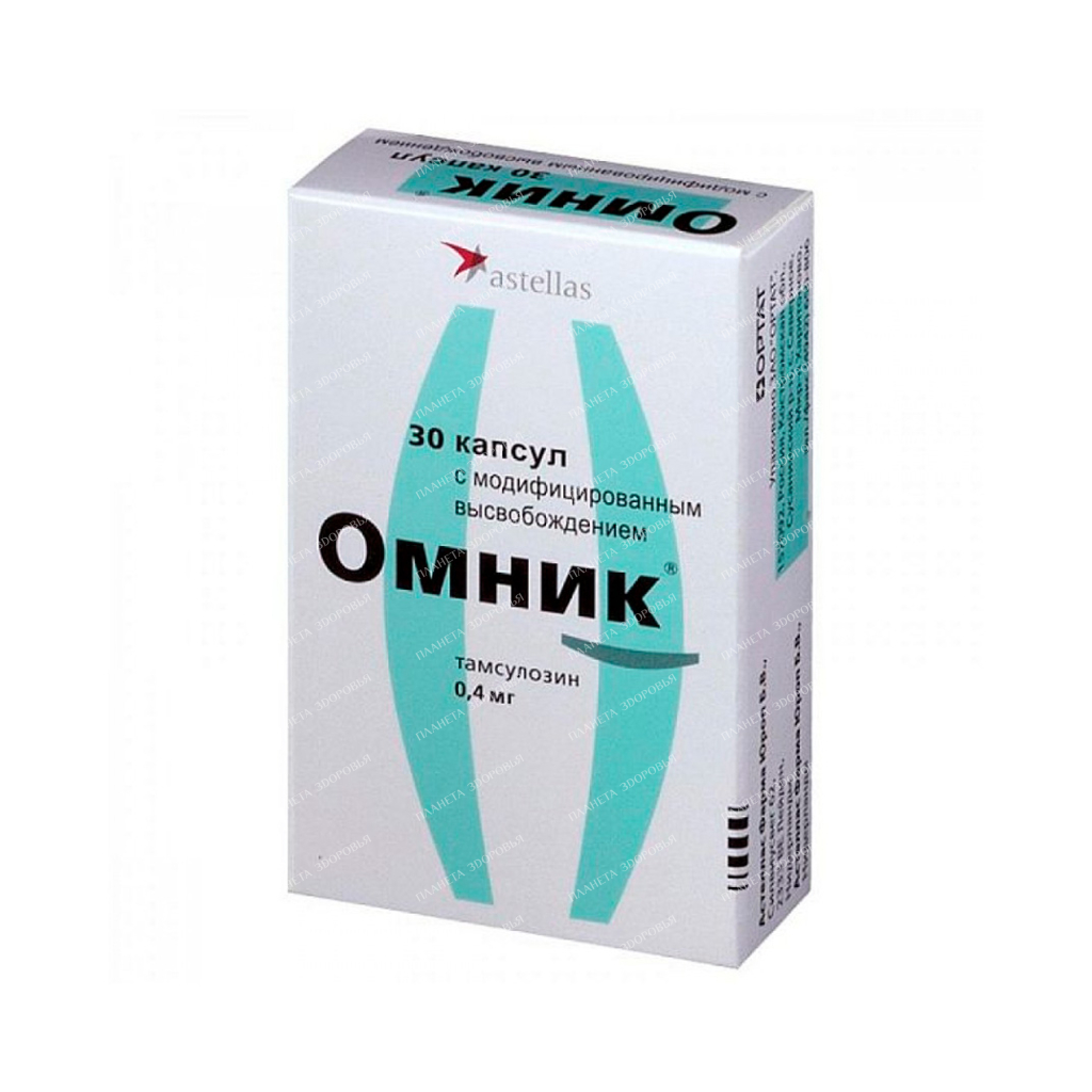 Omnic modified release capsules 0.4mg #10x3