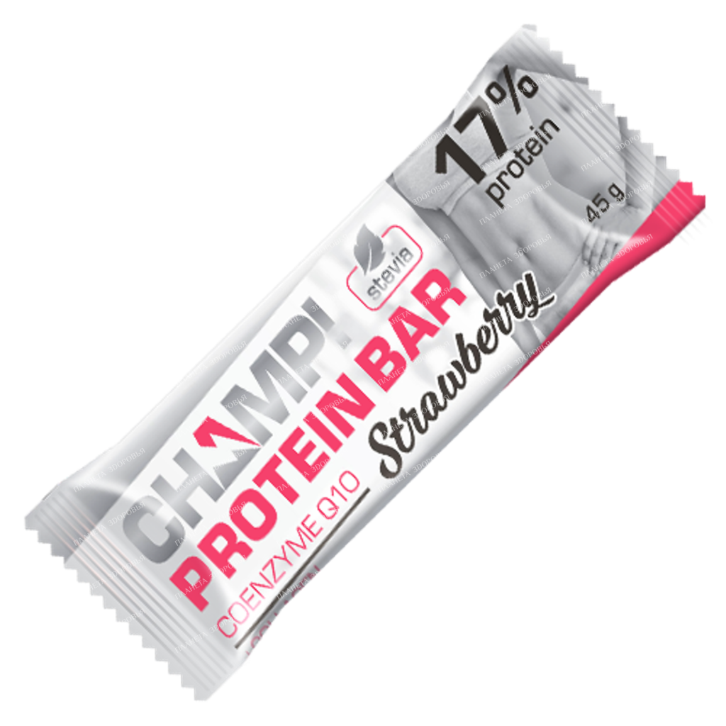 Protein bar "Strawberry". Packing 45 g