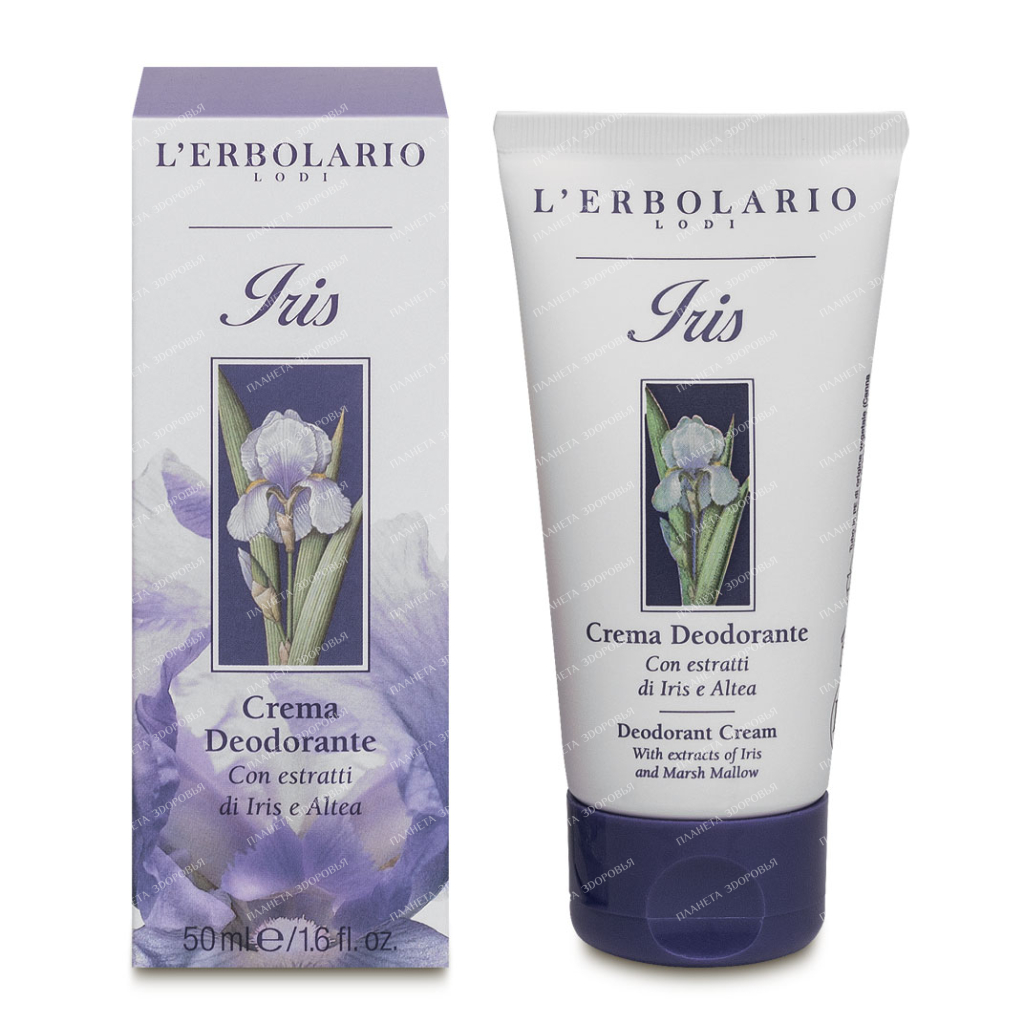 L'Erbolario "IRIS" Deodorant cream, 50 ml