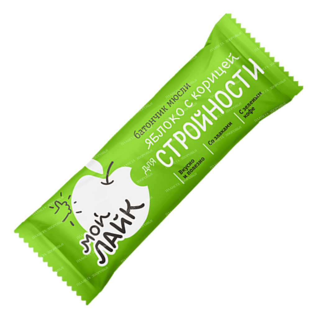 Muesli bar "Apple with cinnamon for harmony". Packing 25 g