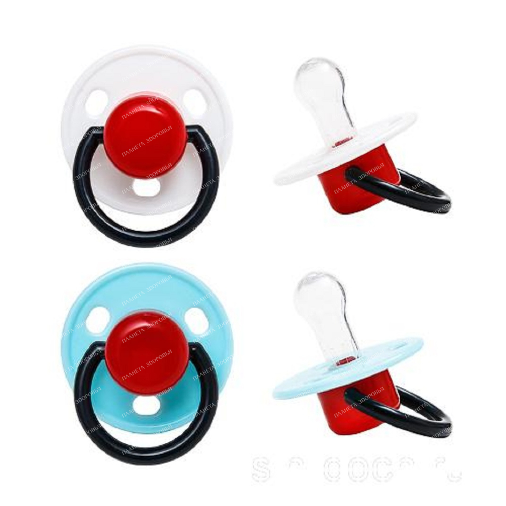 POMA Silicone dummy (round shape) 0+, art. 4412, 1 piece