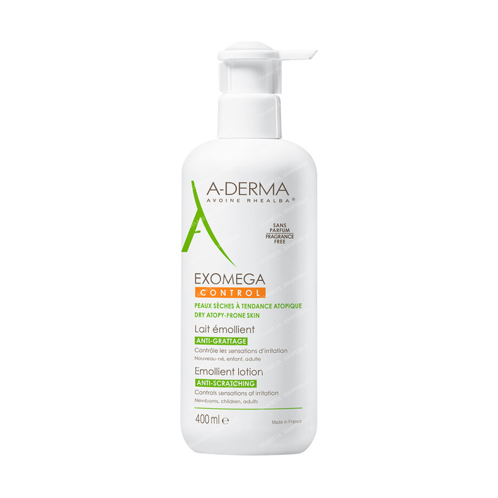 A-DERMA EXOMEGA CONTROL Softening lotion for face and body 400 ml