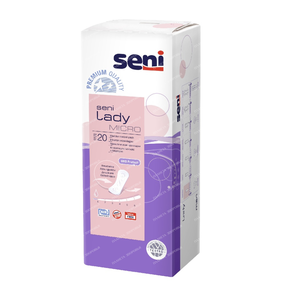 Seni Lady micro Urological pads 20 pcs