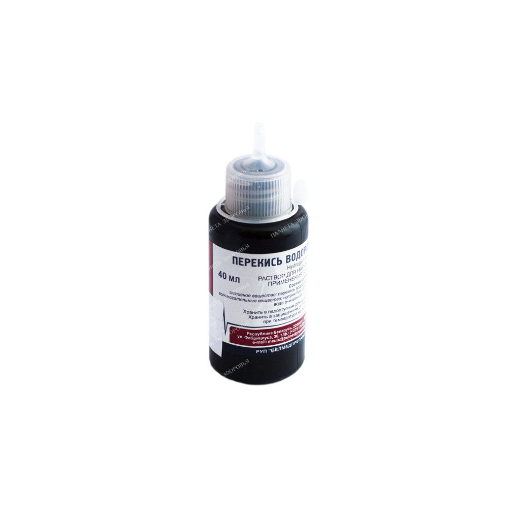 Hydrogen peroxide solution for external use 30mg/ml 40ml