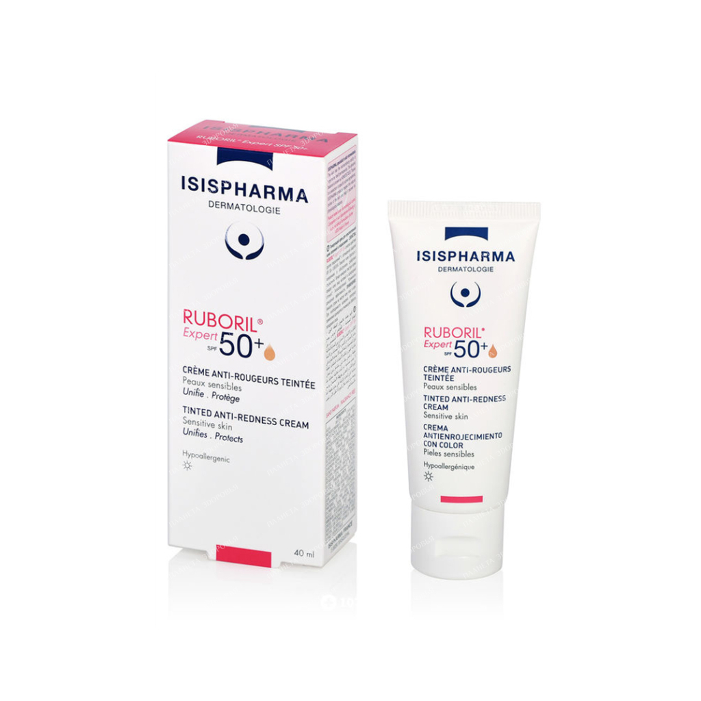 ISISPHARMA RUBORIL Expert SPF 50+ cream for sensitive skin prone to redness, 40ml