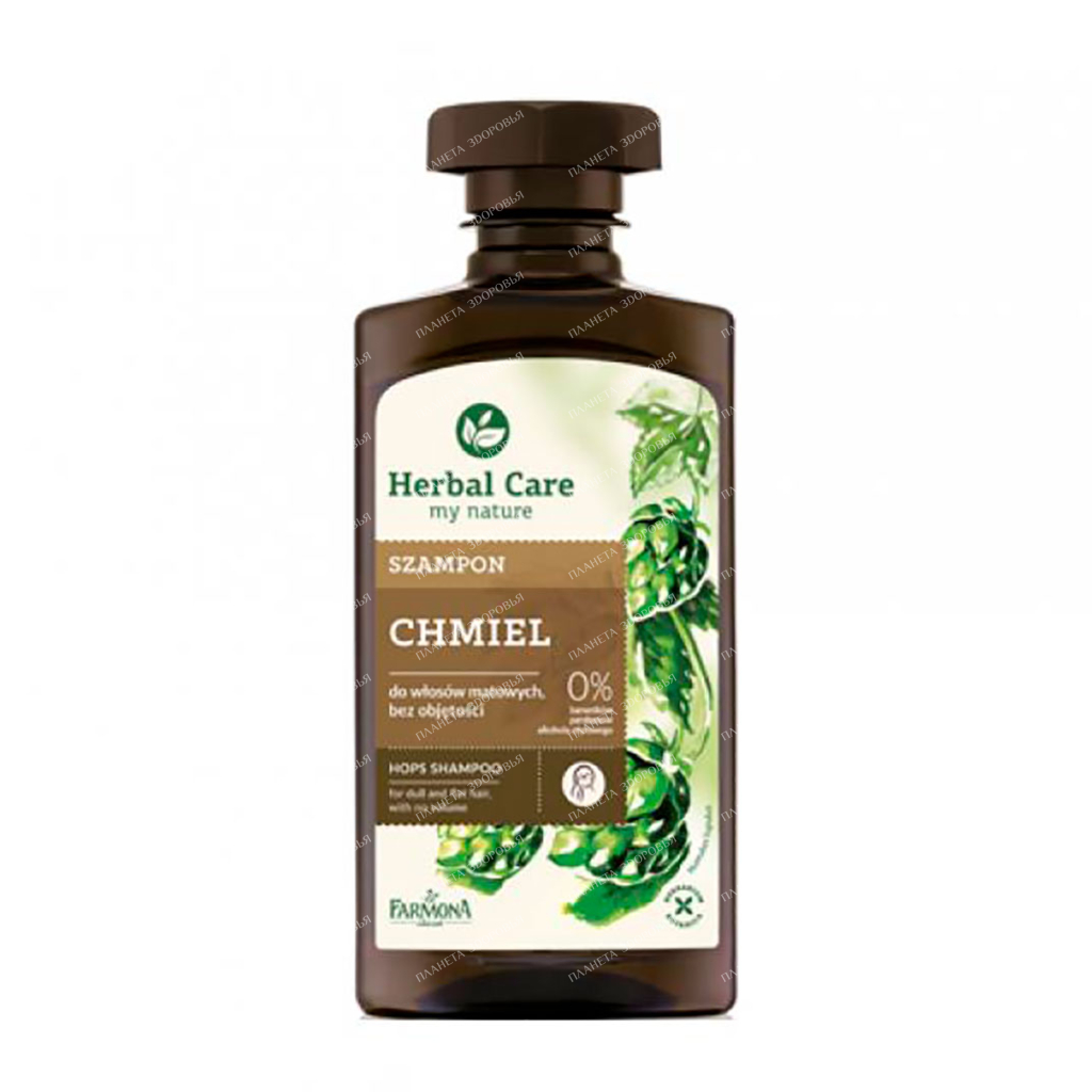 Herbal Care Hair Shampoo Hops, 330ml